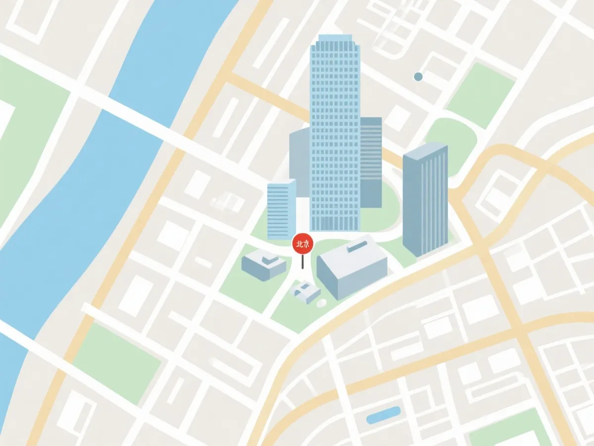 北京服务中心示意图